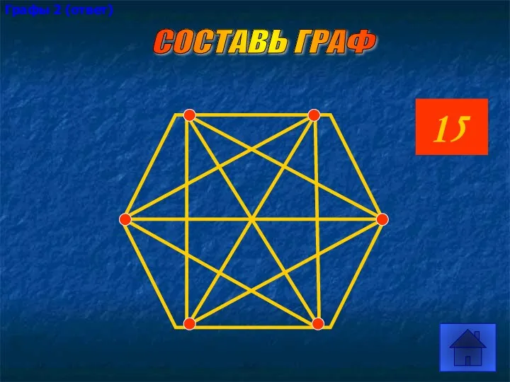 Графы 2 (ответ) 15 СОСТАВЬ ГРАФ