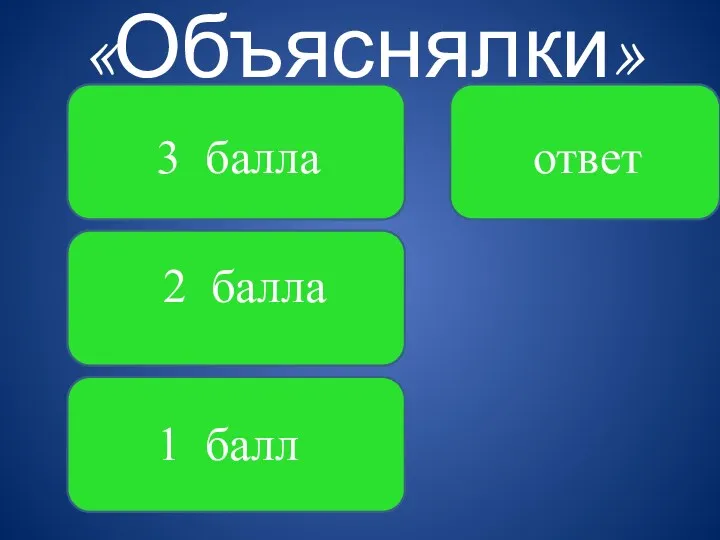 Она бывает обыкновенной «Объяснялки» Этим стреляют из ружья ДРОБЬ Ее отстукивают на барабане