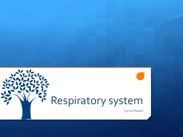 Respiratory system Lynne Powell