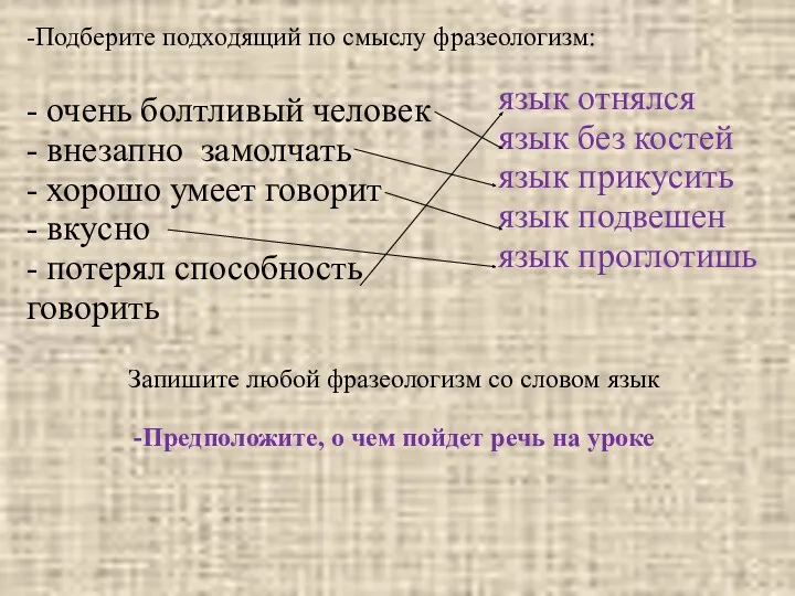 -Подберите подходящий по смыслу фразеологизм: - очень болтливый человек -