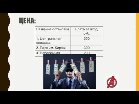 ЦЕНА: