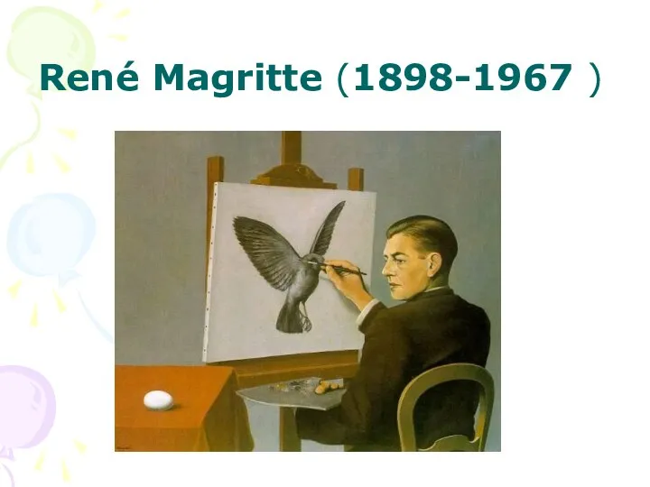 René Magritte (1898-1967 )