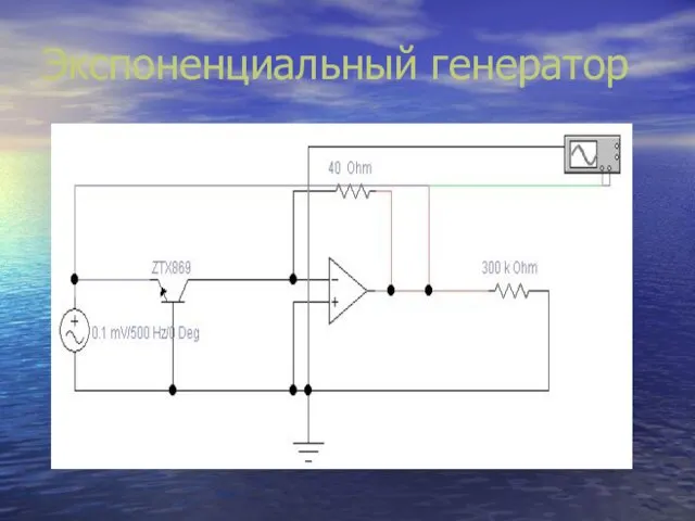 Экспоненциальный генератор