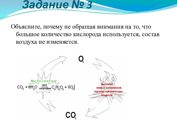 Задание № 3 Объясните, почему не обращая внимания на то,