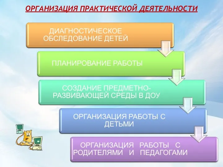 ОРГАНИЗАЦИЯ ПРАКТИЧЕСКОЙ ДЕЯТЕЛЬНОСТИ