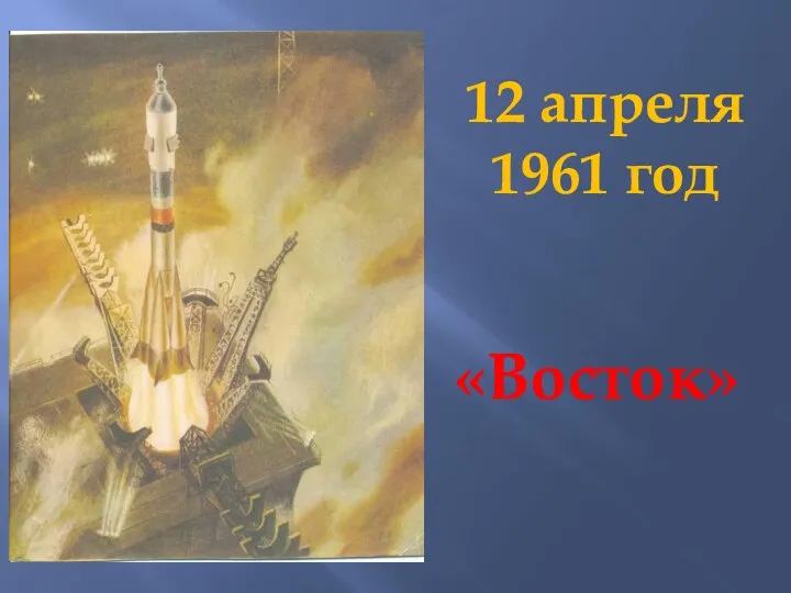 «Восток» 12 апреля 1961 год