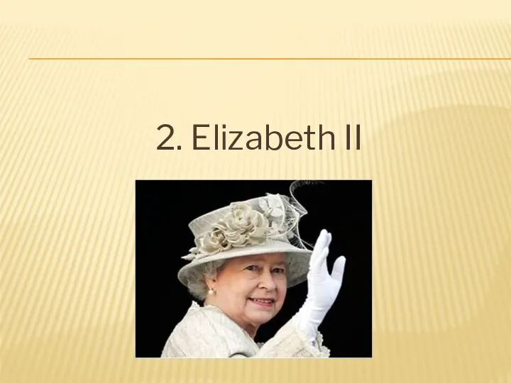 2. Elizabeth II