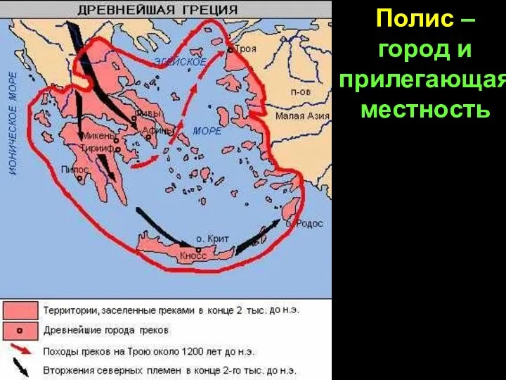 Полис – город и прилегающая местность