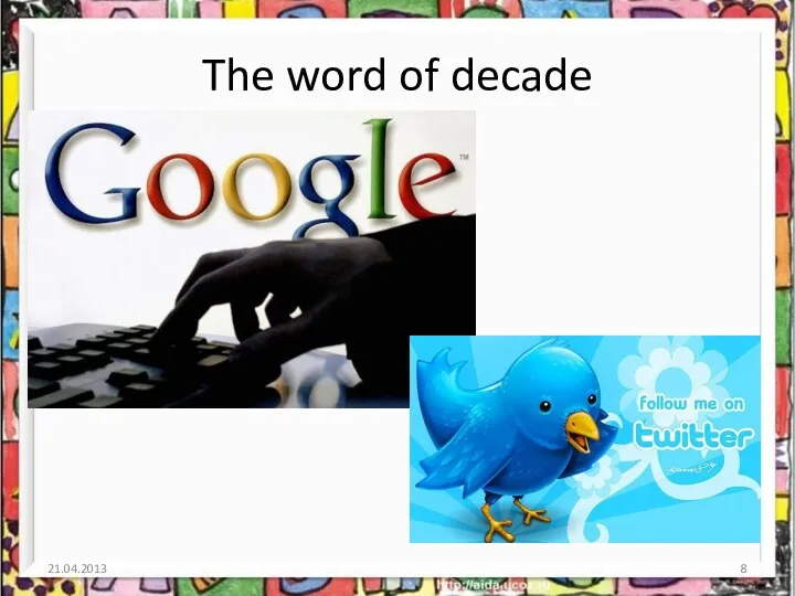 The word of decade