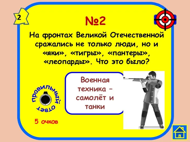 №2 На фронтах Великой Отечественной сражались не только люди, но и «яки», «тигры»,