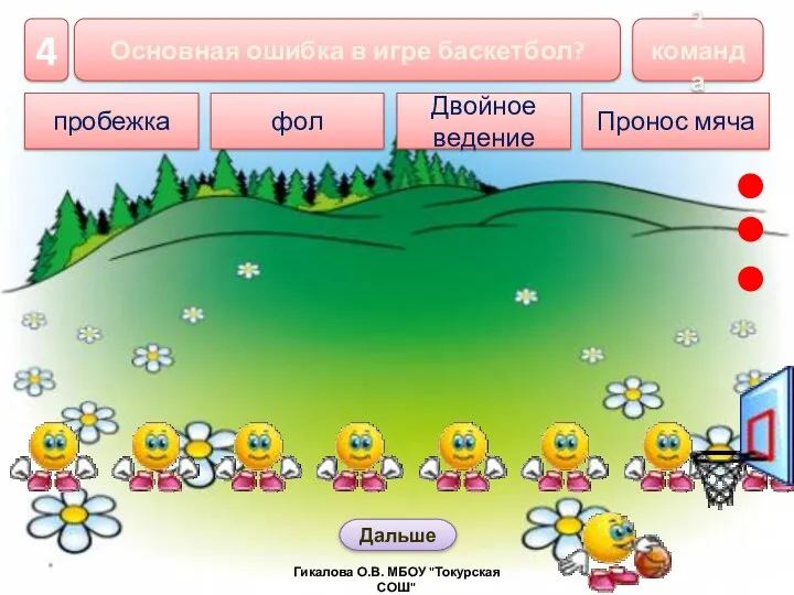 Пронос мяча 2 команда Основная ошибка в игре баскетбол? Дальше