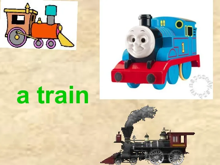 a train