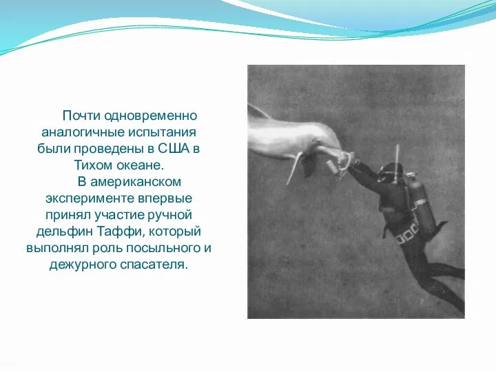 Почти одновременно аналогичные испытания были проведены в США в Тихом океане. В американском