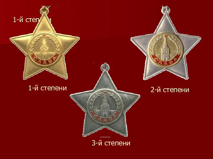 1-й степени 1-й степени 2-й степени 3-й степени