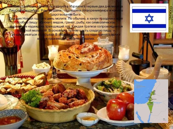 Новый год (Рош ха-Шана) празднуют в Израиле в первые два