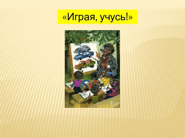 «Играя, учусь!»