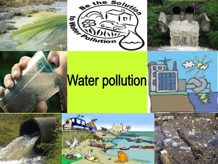 Water pollution