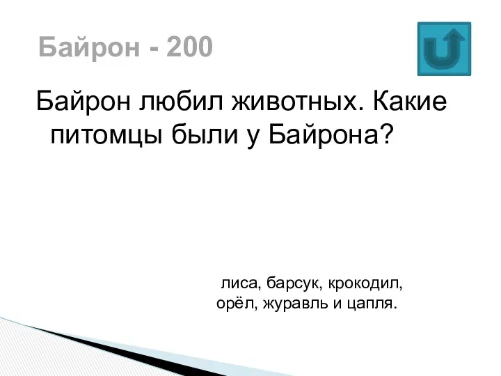 Байрон любил животных. Какие питомцы были у Байрона? Байрон -