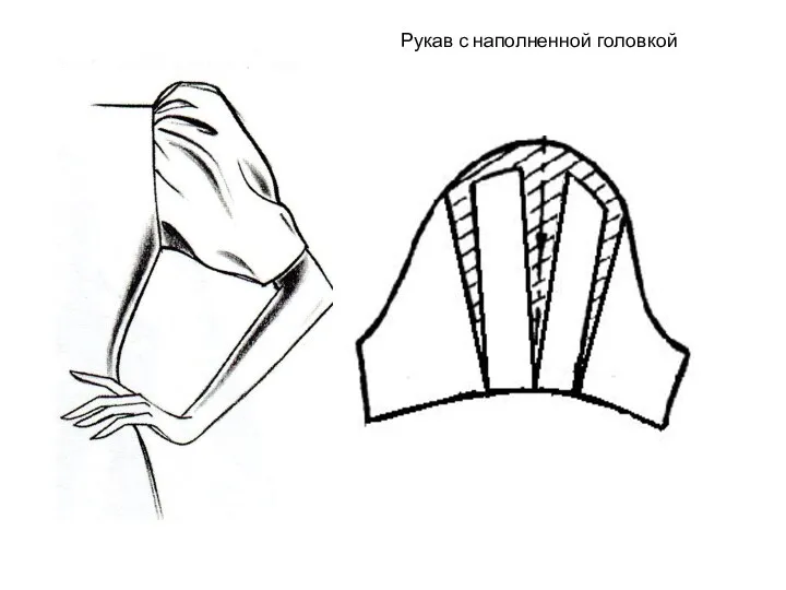 Рукав с наполненной головкой