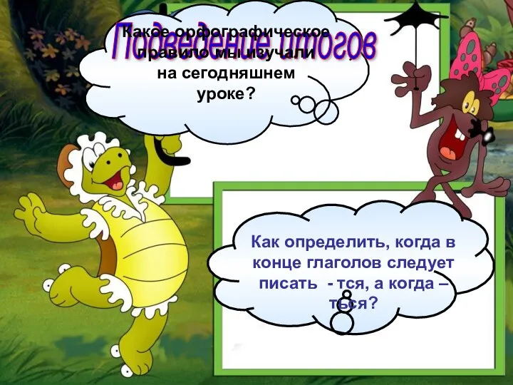 Подведение итогов Какое орфографическое правило мы изучали на сегодняшнем уроке?