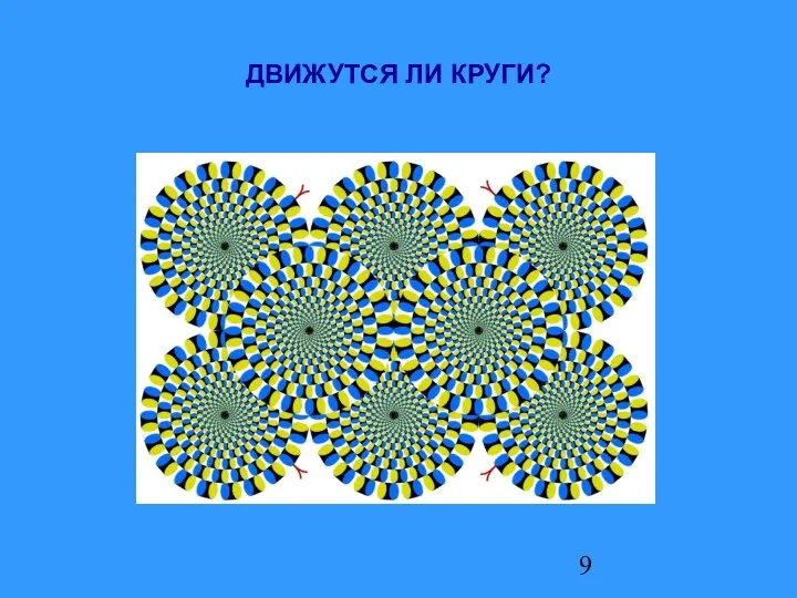 ДВИЖУТСЯ ЛИ КРУГИ?