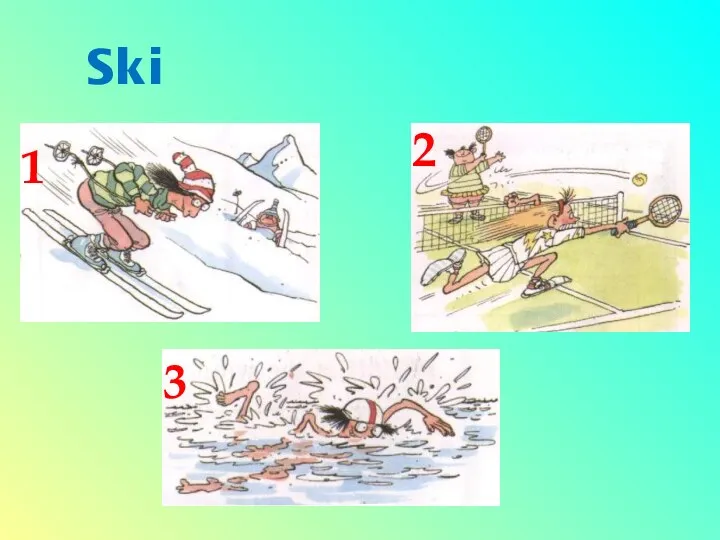 Ski 1 2 3
