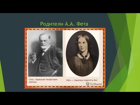 Родители А.А. Фета