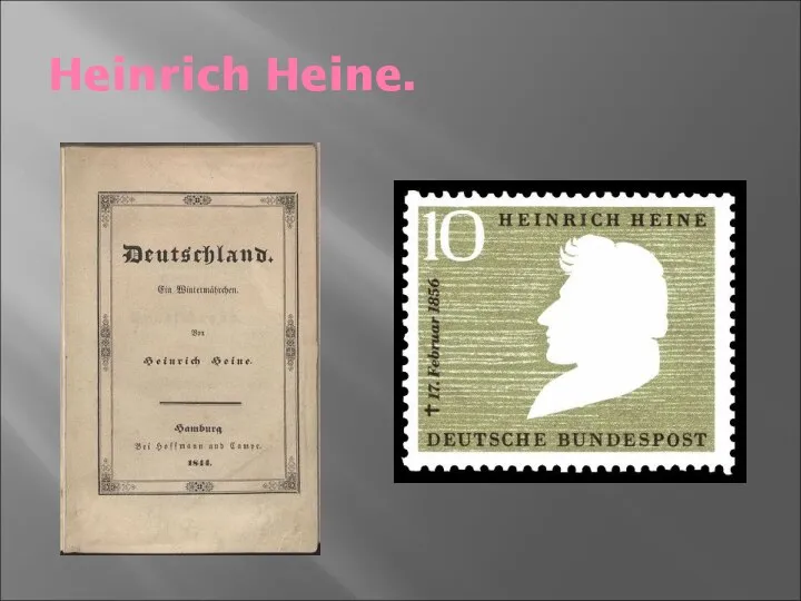 Heinrich Heine.