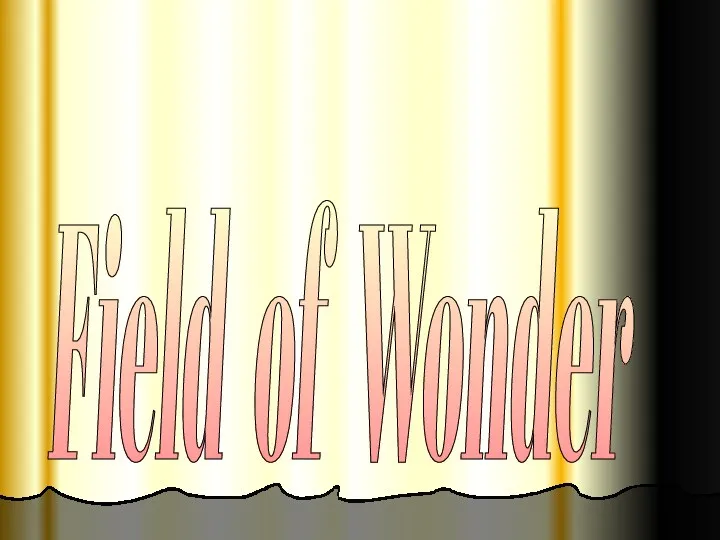 Field of Wonder