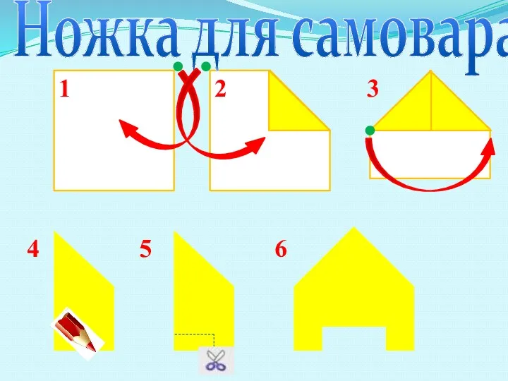 1 2 3 4 5 6 Ножка для самовара