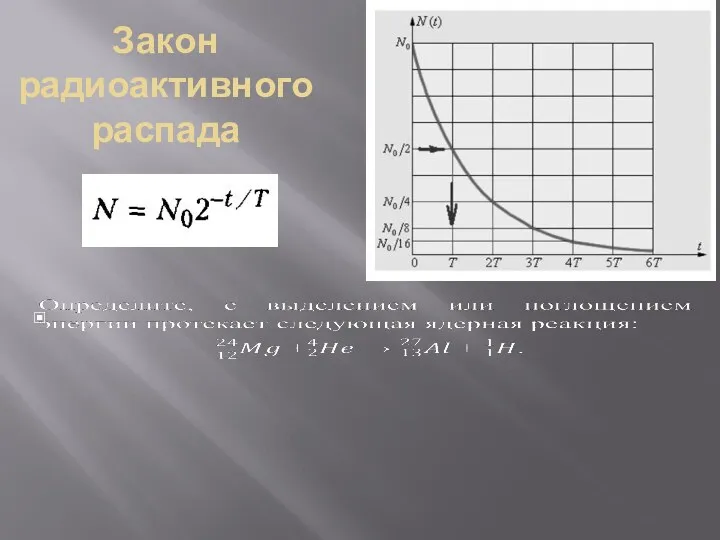 Закон радиоактивного распада