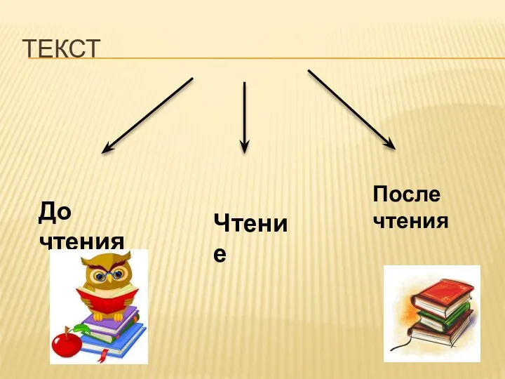 Текст До чтения Чтение После чтения