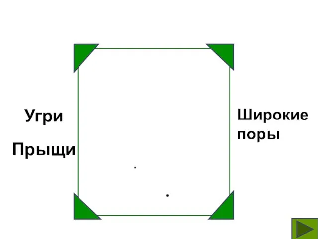 Широкие поры Прыщи Угри