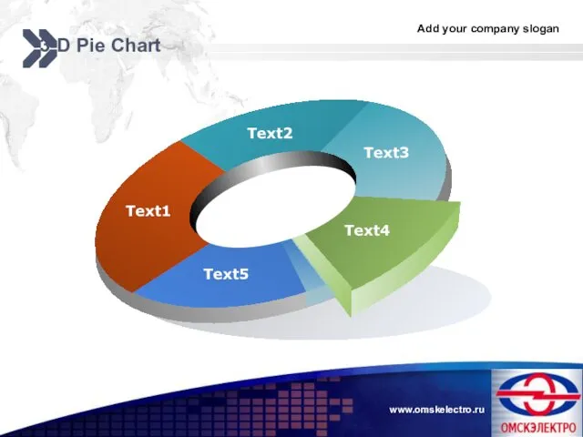 www.omskelectro.ru 3-D Pie Chart