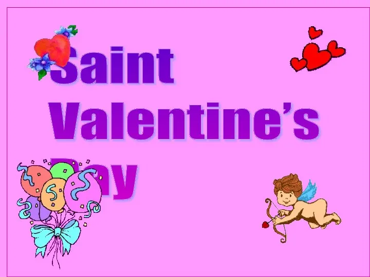 Saint Valentine’s Day