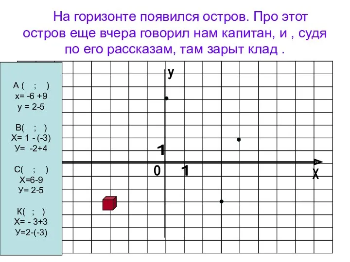 На горизонте появился остров. Про этот остров еще вчера говорил