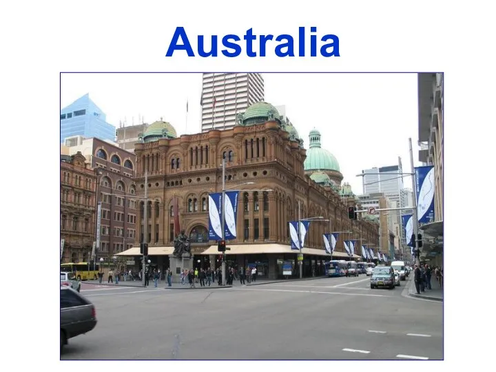 Australia Australia was discovered by Captain cook in 1770.It is