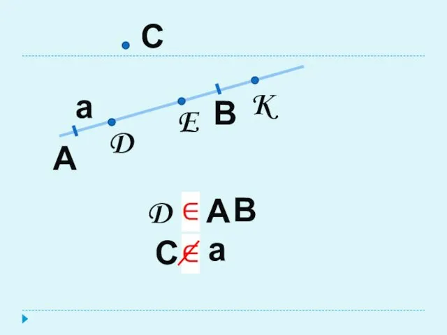 А В а С D E K D А В С а