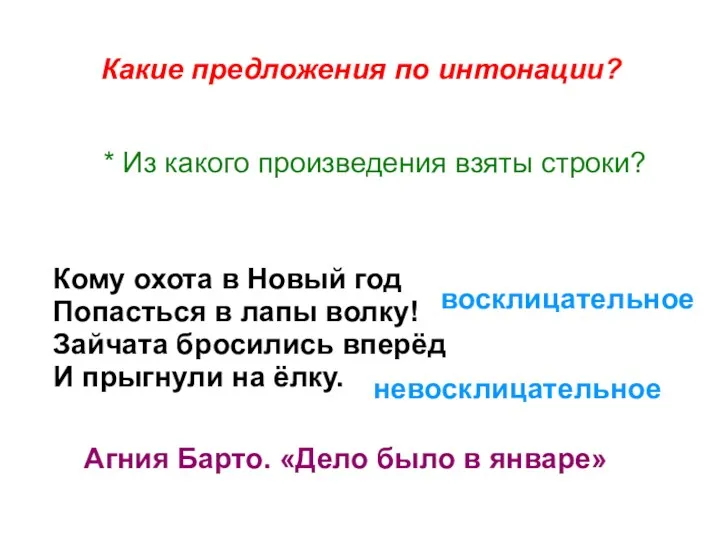 Кому охота в Новый год Попасться в лапы волку! Зайчата