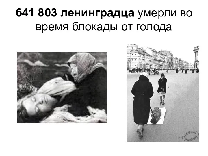 641 803 ленинградца умерли во время блокады от голода