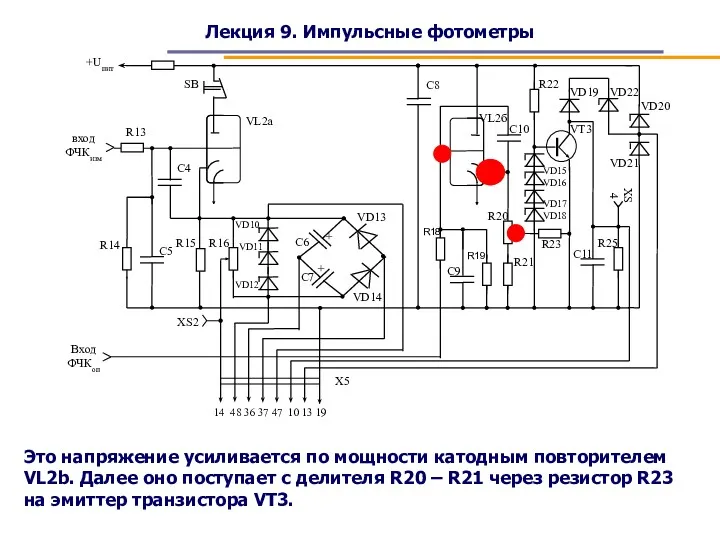 Лекция 9. Импульсные фотометры Это напряжение усиливается по мощности катодным