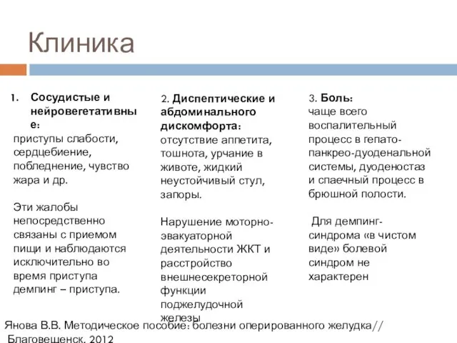 Клиника Сосудистые и нейровегетативные: приступы слабости, сердцебиение, побледнение, чувство жара