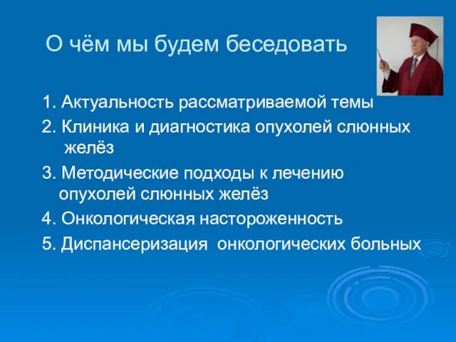 О чём мы будем беседовать 1. Актуальность рассматриваемой темы 2.