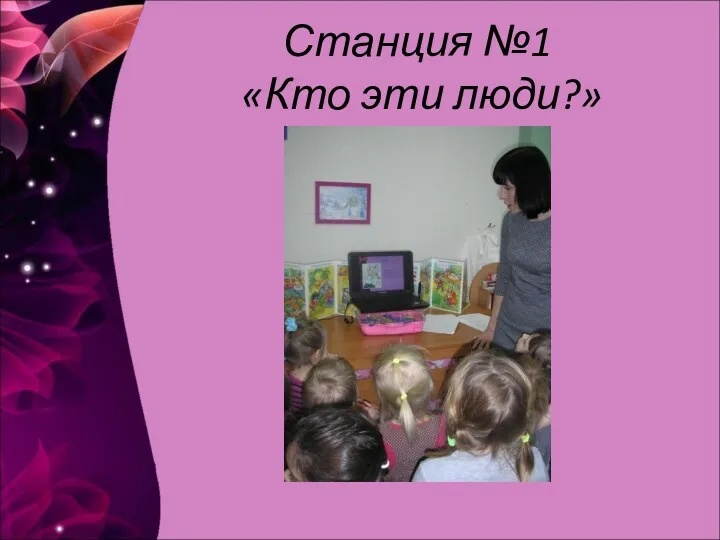 Станция №1 «Кто эти люди?»