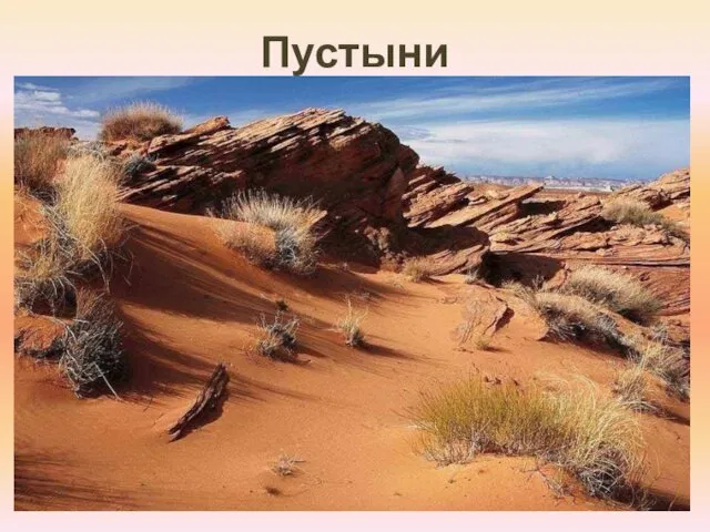 Пустыни