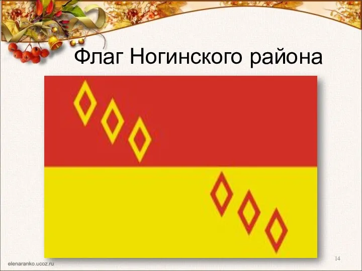 Флаг Ногинского района