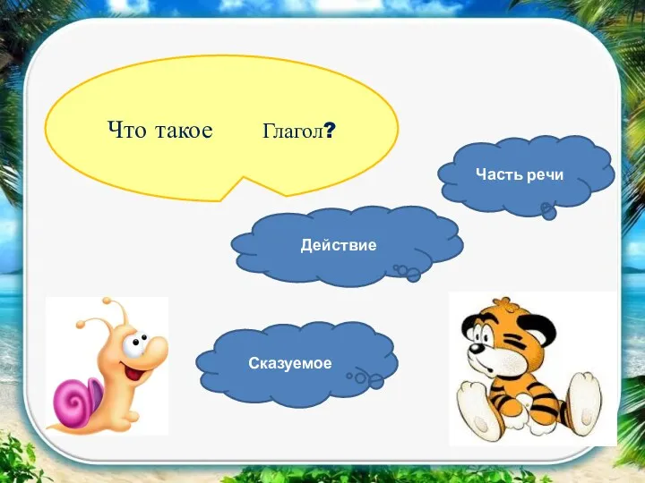 Что такое Глагол? Сказуемое Действие Часть речи