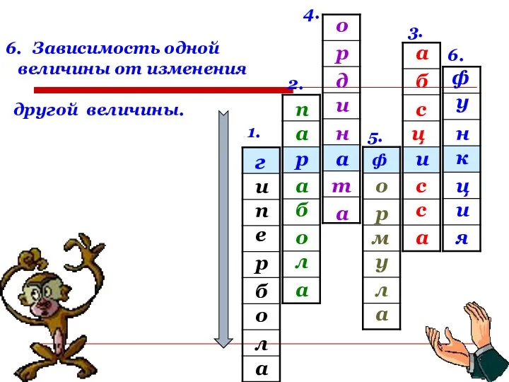 1. 2. 3. 4. 5. 6. и ф а р г и е