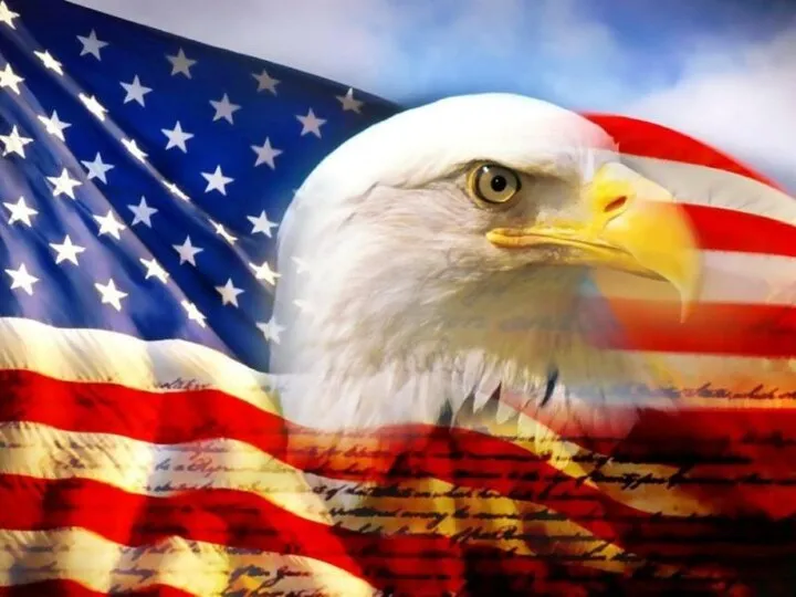 Американский флаг Один из самых известных, уважаемых и узнаваемых символов США - флаг