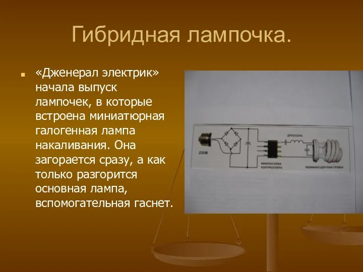 Гибридная лампочка. «Дженерал электрик» начала выпуск лампочек, в которые встроена